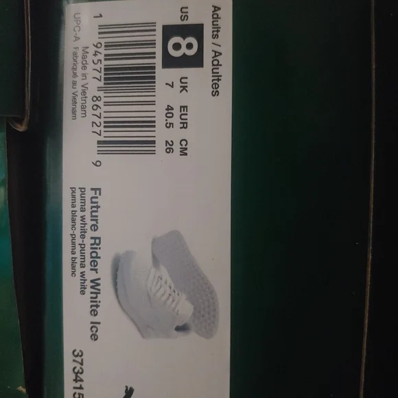 Puma Future Rider sneakers White Ice Men's BRAND NEW